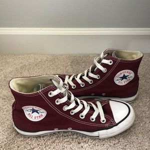 Women’s Chuck Taylors - High Tops (Maroon)